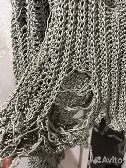 Вязаный топ