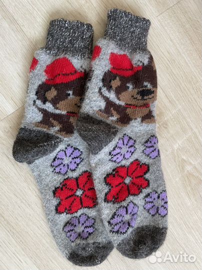 Носки шерстяные новые