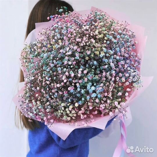 Гламурные Букеты из Гипсофилы