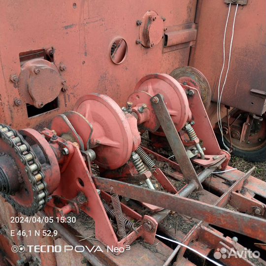 Пресс-подборщик Киргизстан ППЛ-Ф-1.6М-2, 1990