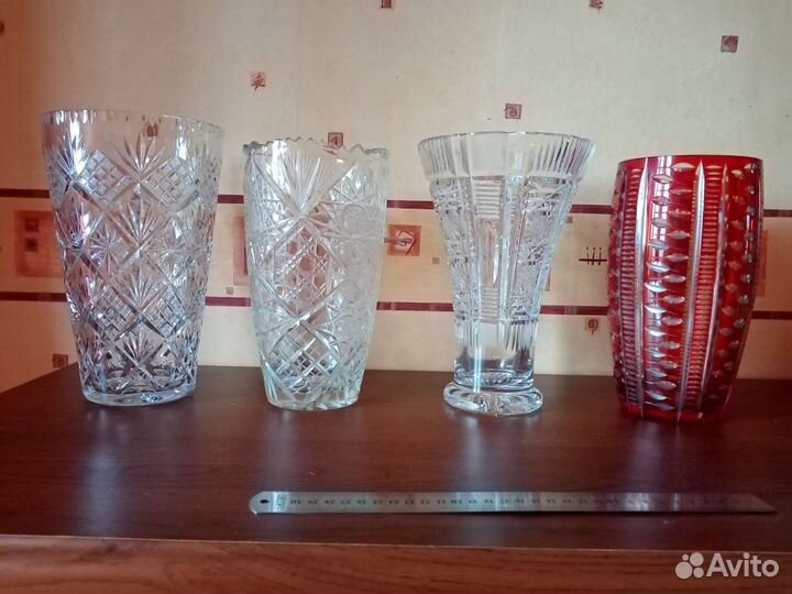 Ваза из хрусталя