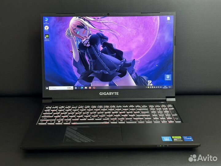 Игровой ноутбук gigabyte i5-12500H/ RTX4060 /16GB
