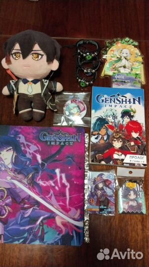 Набор genshin impact. чек описание
