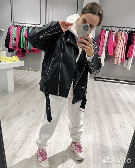 Кожаная куртка косуха