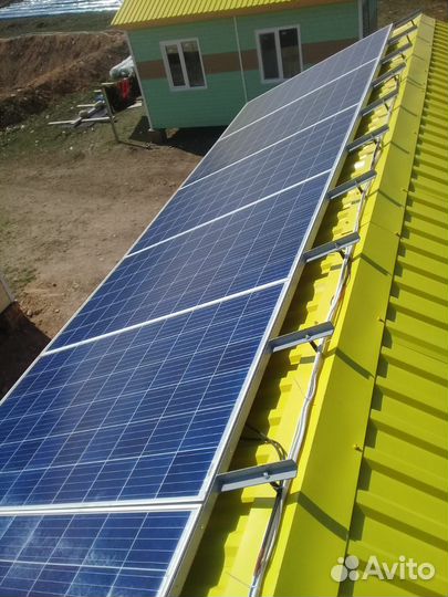 Солнечные панели ветрогенератор