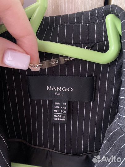 Пиджак mango + базовая кофта