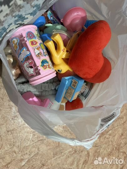 Игрушки большой пакет