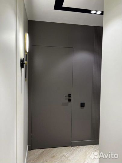 Скрытые межкомнатные двери под покраску