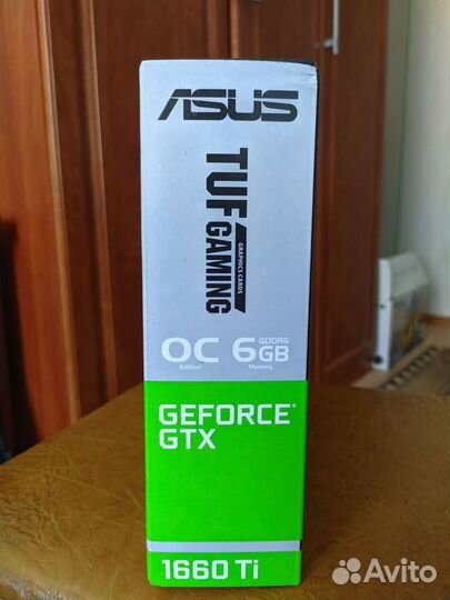 Asus GTX 1660 Ti 6Gb Новая
