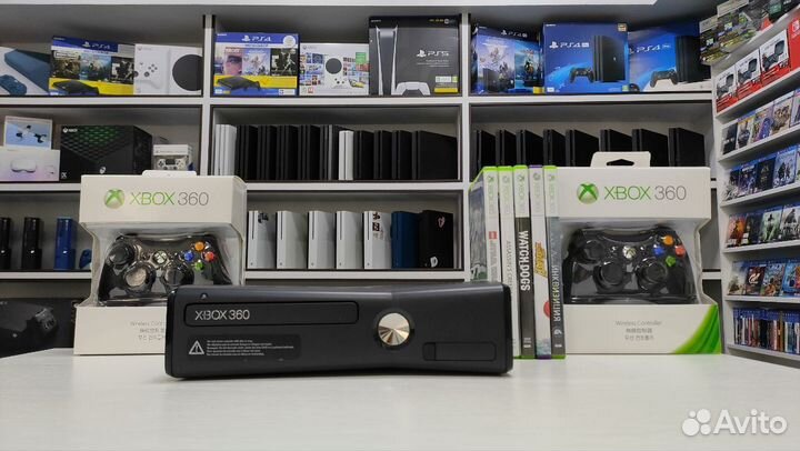 XBox 360 прошит + куча игр