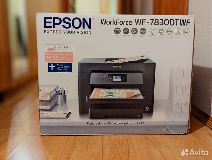 Epson Workforce WF-7830dtwf мфу формата A3