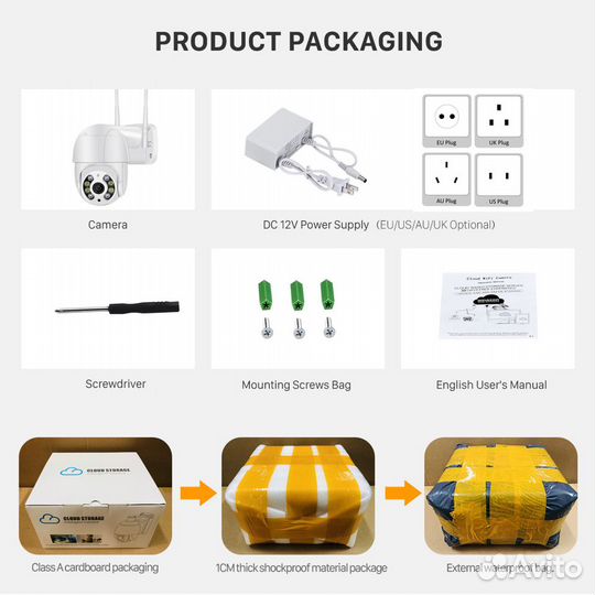 Камера уличного видеонаблюдения онлайн.Besder 2Mpx