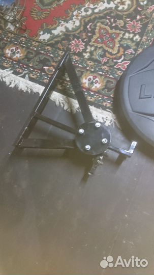 Крепеж запаски на ларгус