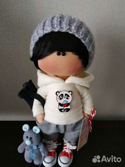 Кукла мальчик ручной работы