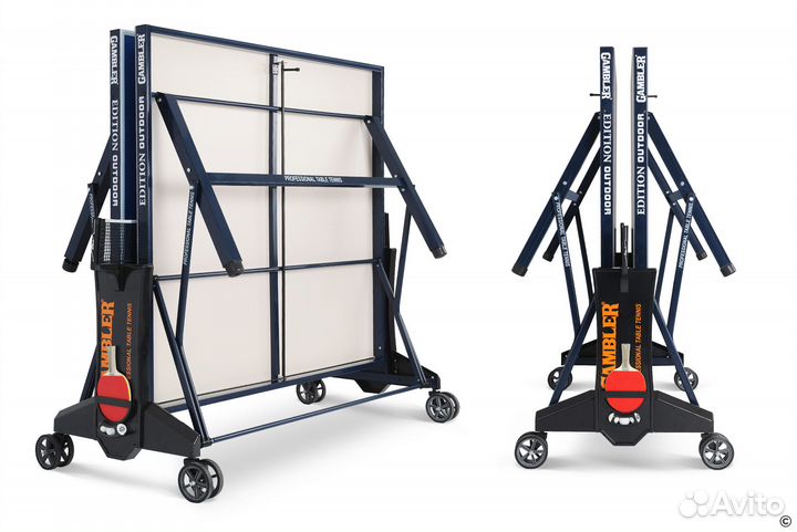 Стол теннисный Gambler Edition Outdoor Синий