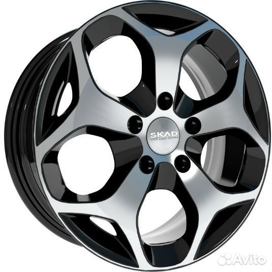 R16 5x112 6,5J ET46 D57,1 Скад Гамбург алмаз