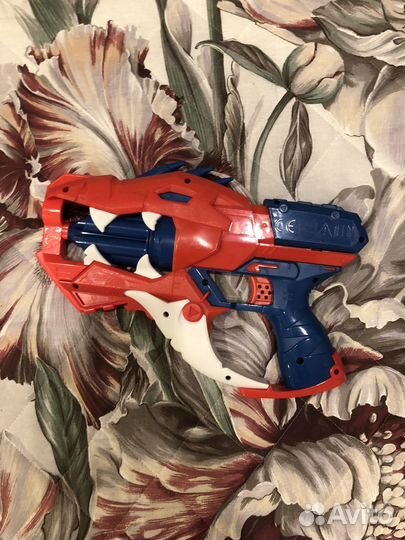 Бластер нерф динозавр