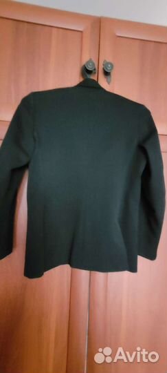 Школьный пиджак Скай лэйк Рио, черный,рост 140