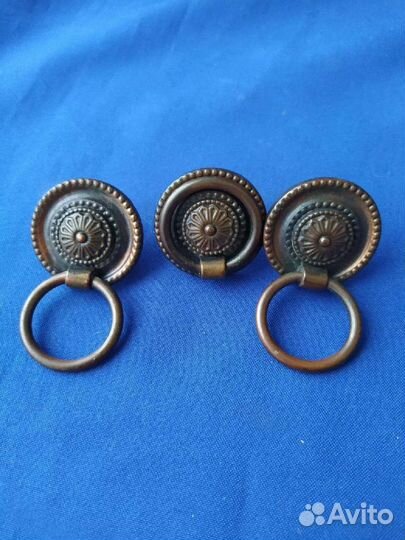 Ручки СССР для мебели бронза металл