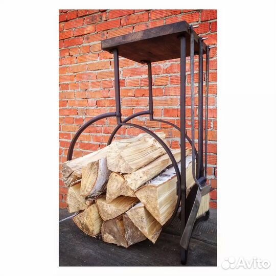 Кованый каминный набор