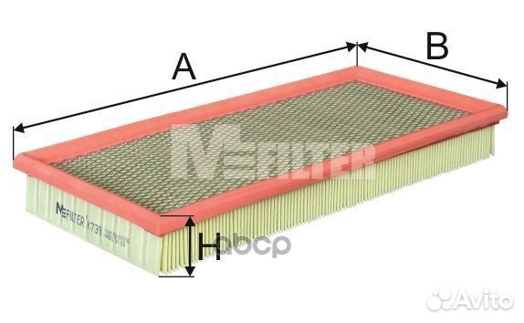 Фильтр воздушный K739 M-Filter