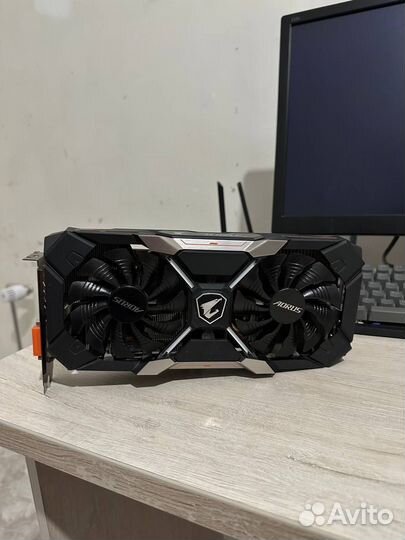 Видеокарта gigabyte aorus Radeon RX580 XTR 8G
