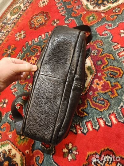 Сумка натуральная кожа чёрная