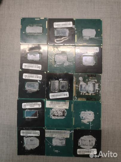 Процессоры для ноутбуков i7, i5