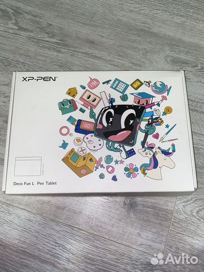 Графический планшет xp pen deco fun L