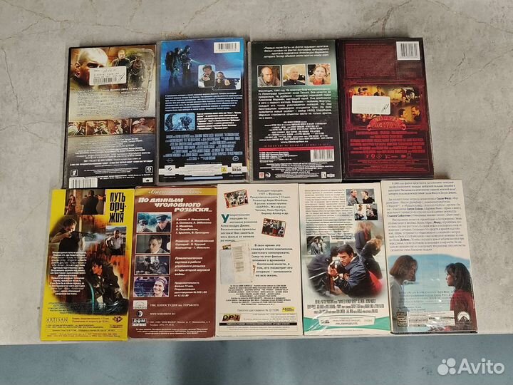 Видеокассеты vhs фильмы