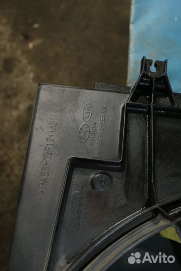 Диффузор вентилятор радиатора Hyundai Tucson JM