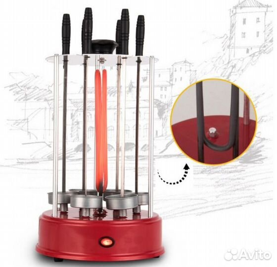 Электрическая шашлычница