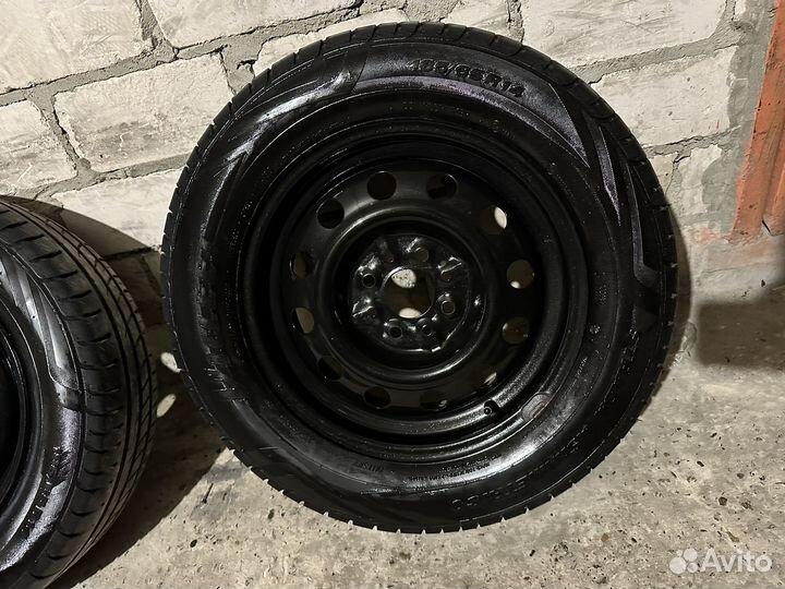 Колеса летние штампы r14 в сборе