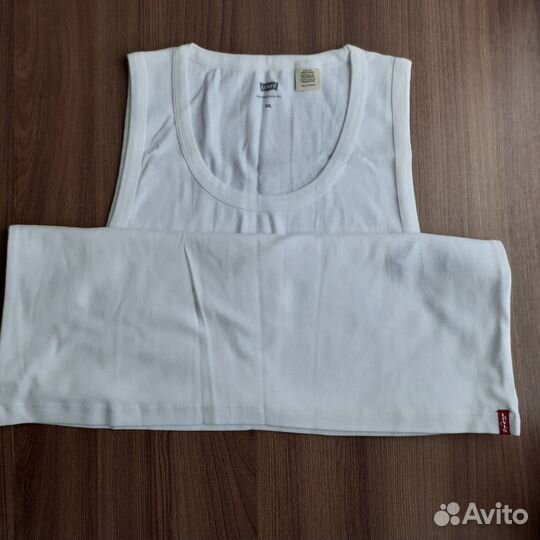 Майки мужские Levis, размер XXL (52-54), 2 шт