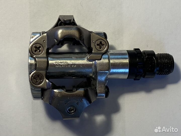 Оригинальные контактные педали SPD Shimano PD-M520