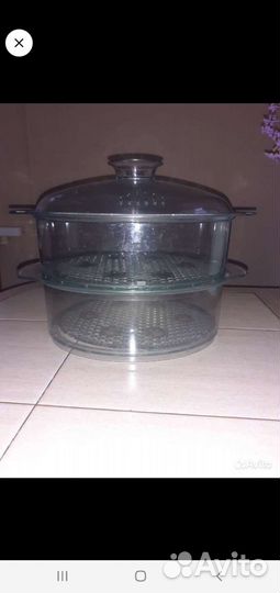 Кастрюли для пароварки, лопатка кухонная