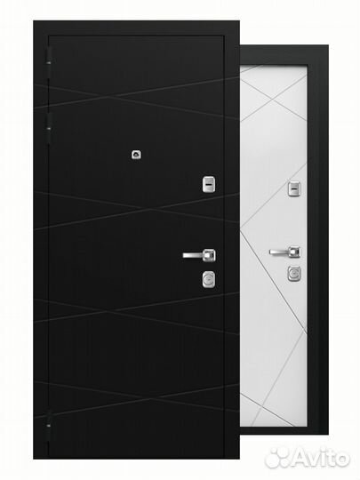 Входная дверь кардинал перекрестная лофт