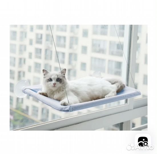 Гамак для кошек на окно