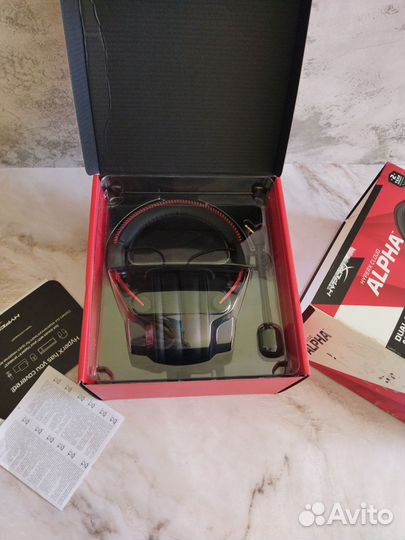 Гарнитура игровая HyperX Cloud Alpha
