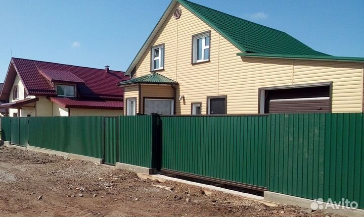 Забор из профнастила