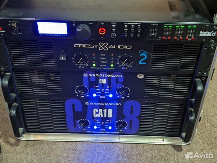 Комплект усилителей для акустической системы