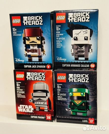 Lego BrickHeadz коллекционные наборы