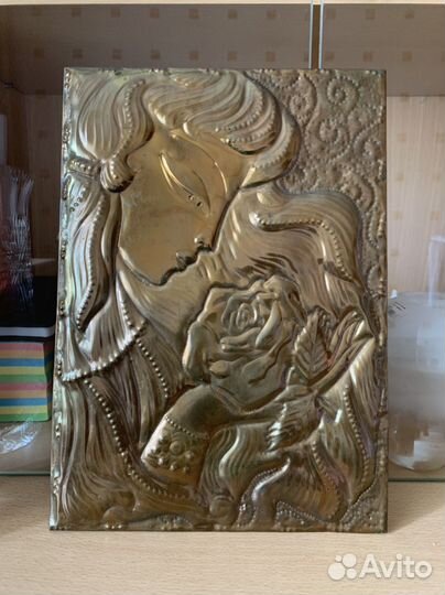 Чеканка медная СССР