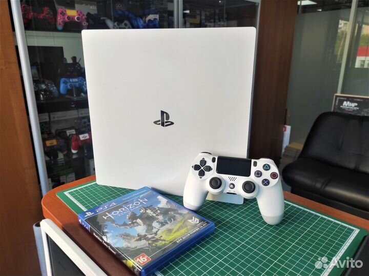 Ps4 PRO White 1TB + Диск