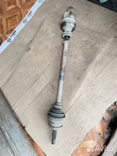 Привод правый renault logan