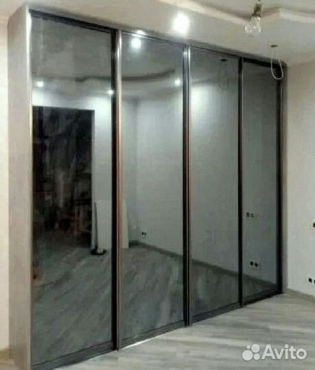 Двери купе с зеркалом