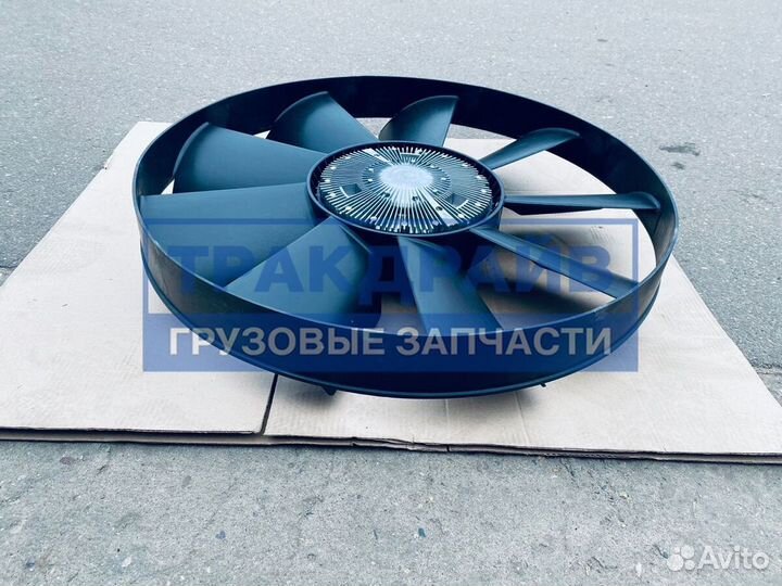 Вискомуфта MAN TGA двигатель D2066 D2676 в сборе