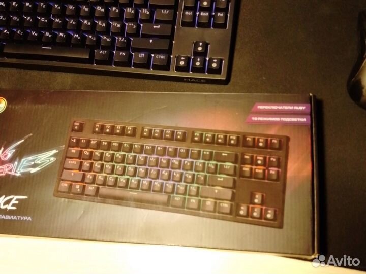 Игровая клавиатура dexp mace (цвет черный)