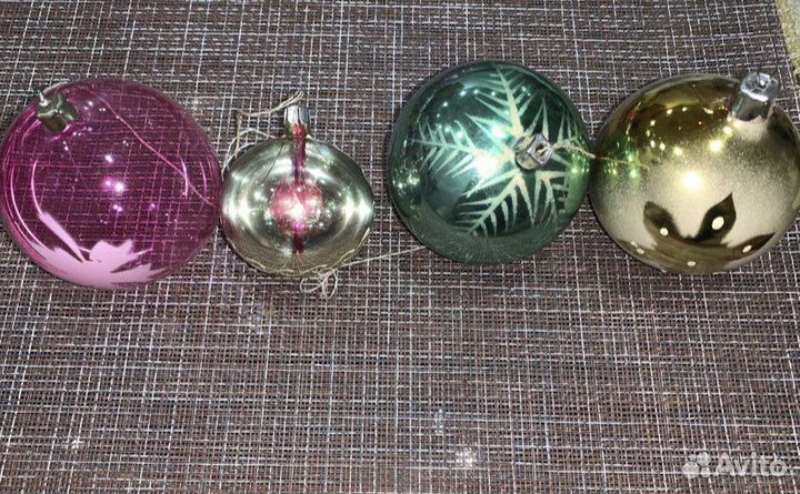 Ёлочная игрушка ссср. Шары