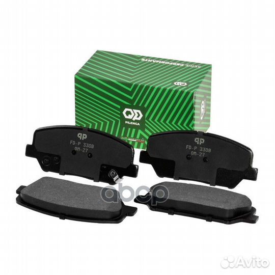 Колодки тормозные дисковые передние elantra, I3